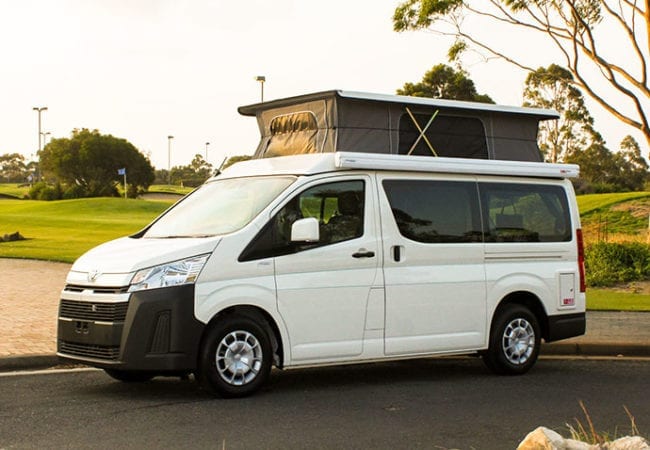 Toyota Hiace | Frontline Camper Conversions Pty Ltd